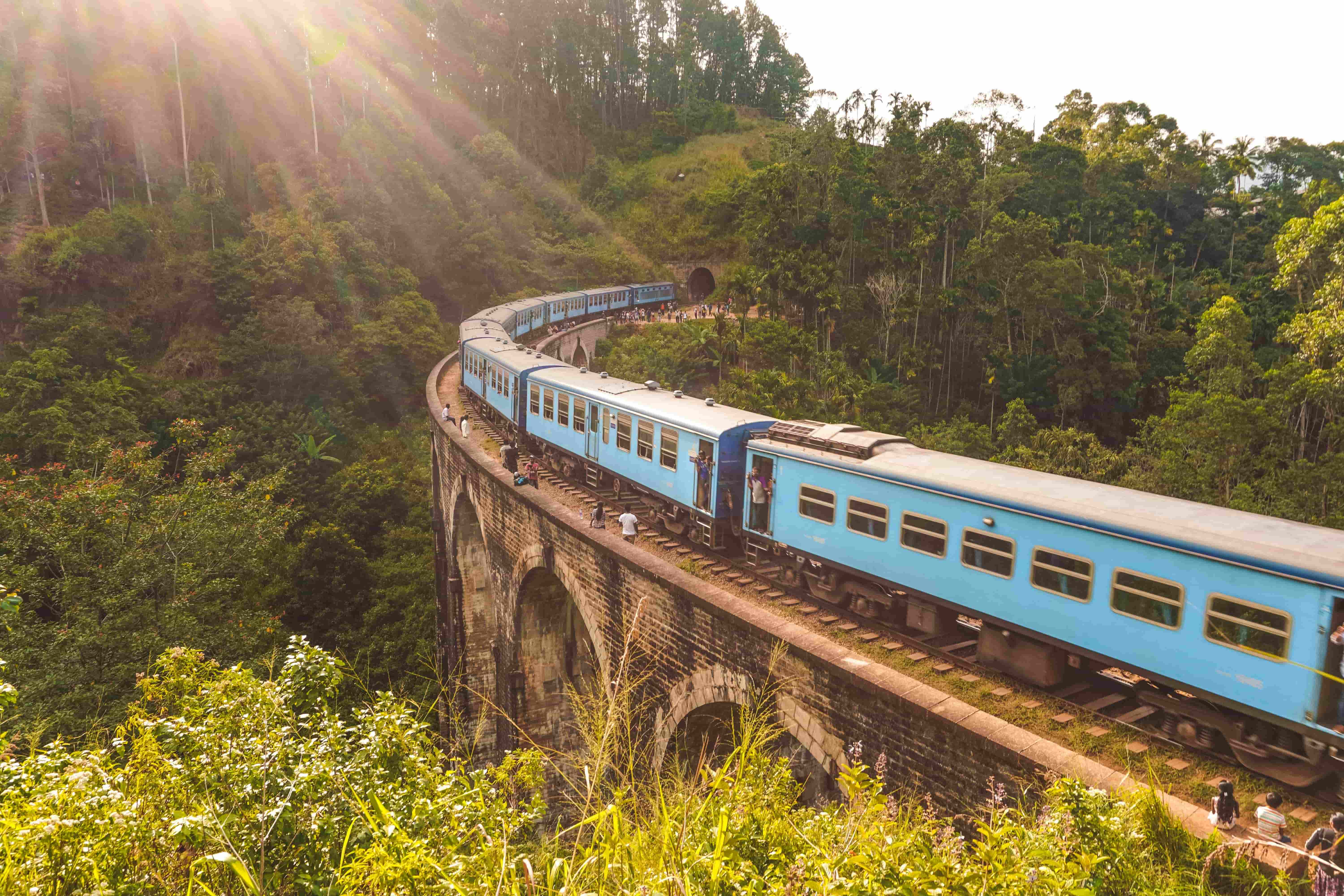 Scenic train Kandy to Ella